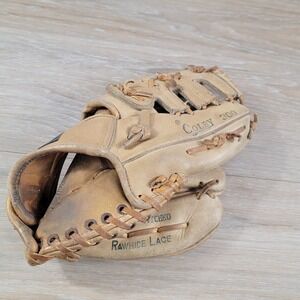 Vintage Colby 300 Baseball Glove Rawhide Lace Professional Model MBS Japan